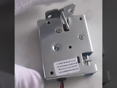 Pequeño material del acero de carbono de la cerradura del gabinete del solenoide 12V seguro